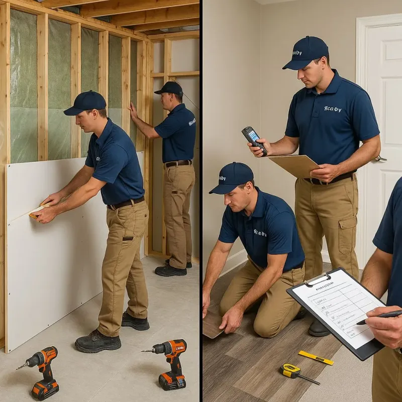 Repairs and Reconstruction process in Bernie, MO