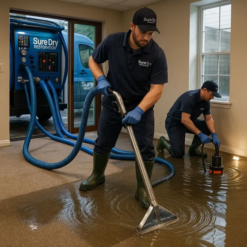 Water Extraction and Removal process in Bernie, MO